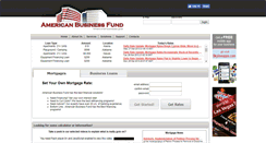 Desktop Screenshot of americanbusinessfund.com